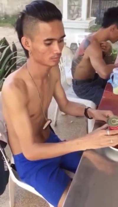 That's the face of a man realizing how tired he is