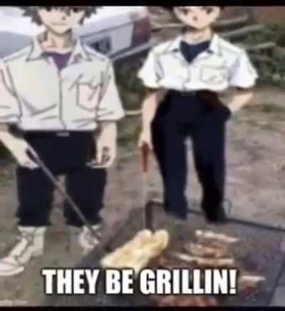 Damn they they really do be grillin tho