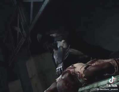 and he is here to save the-