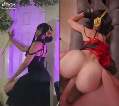 [Reddit] Me right after trying on my gf’s cosplay as a joke vs 5 minutes later when you catch me wearing it