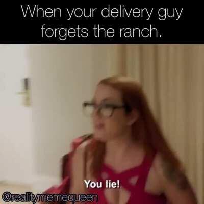 They always forget something..