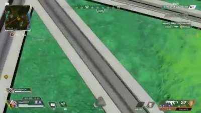 FLYING ACROSS THE MAP WITH OUT A JUMP PAD I ONLY USED A TRIDENT AND PATHS ZIPLINE