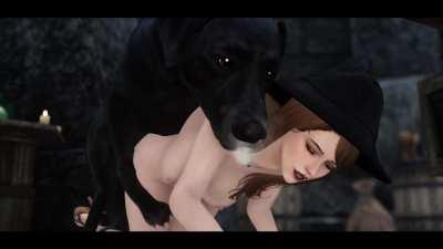 She Fucked Her Dog In Public (CHRS) [Skyrim]