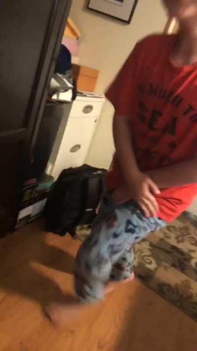 This was many years ago and I still don’t know wtf he was doing