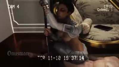 Loba distracting a guard (Onusman)