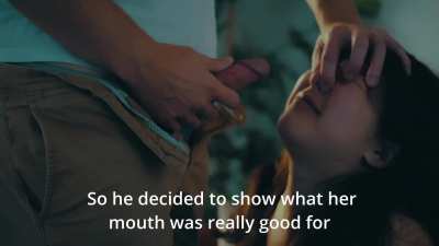 Your girlfriend will never talk back to your bully again