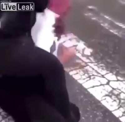 If you plan on ripping someone out of their vehicle you really should have backup and not be 64. 🤷🏽‍♂️🤷🏽‍♂️🤷🏽‍♂️