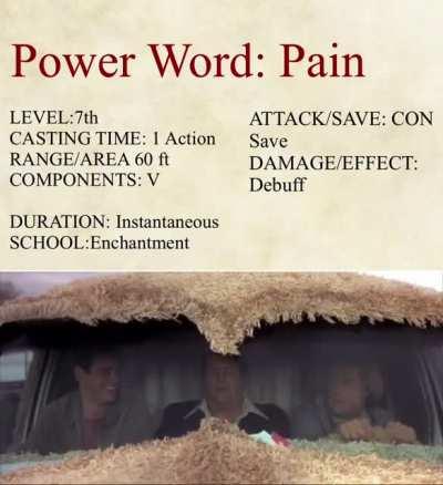 How I verbalize Power Word: Pain