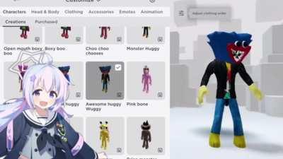 Uzawa Reisa If she had roblox 🤯🤯