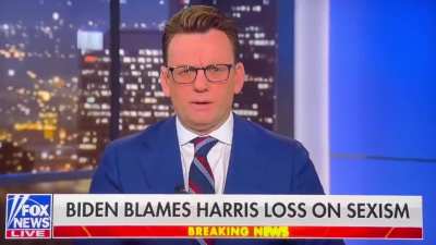 Fox News commentator faints live on air in the middle of a rant about Joe Biden