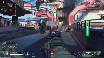 Relearning apex after not really playing for a year on switch 2, valk feels so nimble in the air now.