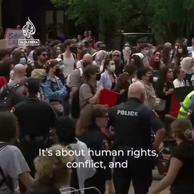 Palestinian-American student in Texas sees positive outcome of protests