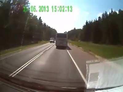 Nasty head-on collision