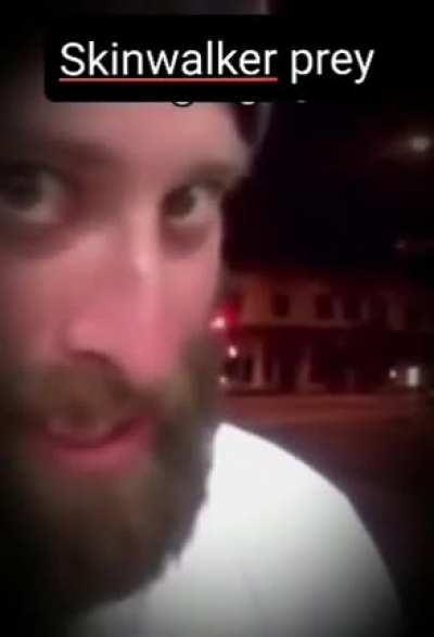 Skin Skinwalker about to replace the human he just imitated