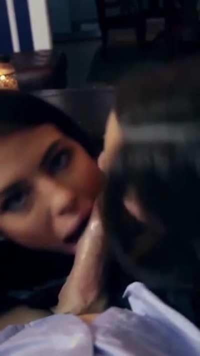 A Very Enthusiastic Blowjob With A Friend