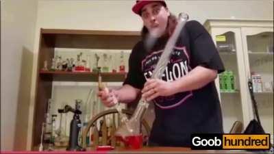 sucking that shit in and blowing that shit out and sucking that shit in and blowing that shit out