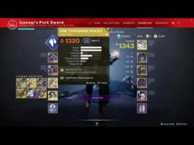 1K voices review (artificially difficult to use gun)