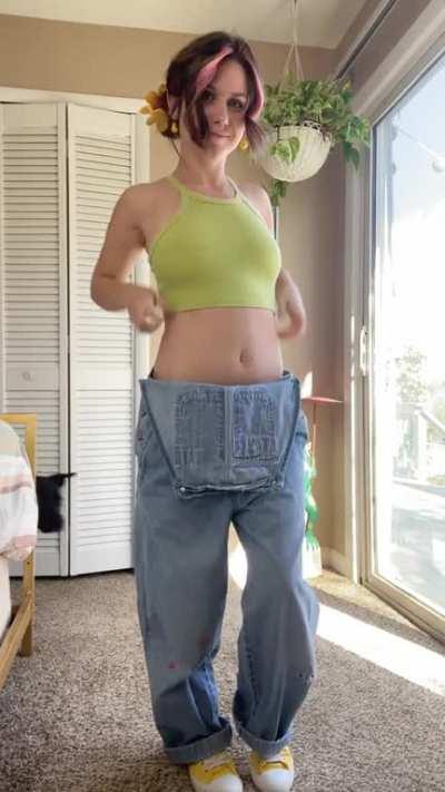 A lil walking rainbow