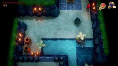 At first I slipped in the deep water, then the terror began.