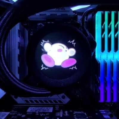 Kirby stuck in my CPU pump😣