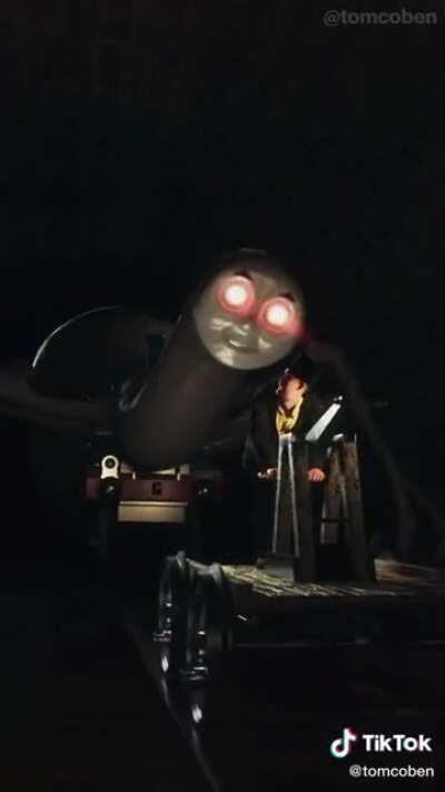 Sir Topham Hat must run to escape Thomas!