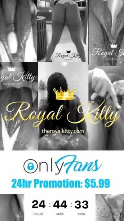 Celebrating being in the top 21% in just 3 weeks on onlyfans. My Royal fans are the best!!! onlyfans.com/theroyalkitty