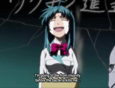 When you only have one dose of vaccine left. [Full Metal Panic: Fumoffu]