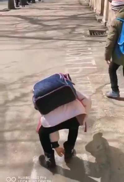 When I went to school for the first time