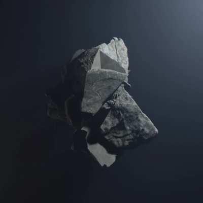 This animation of a rock being sliced.. looks like how a Shardblade would cut the stone..