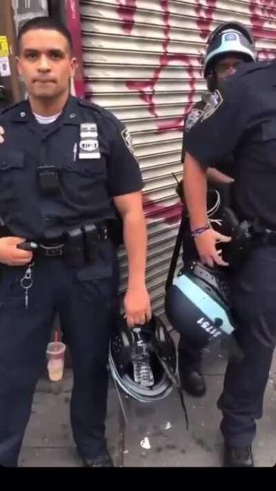 Man threatens NYPD army veteran... gets collared