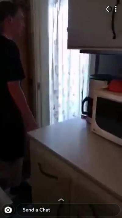 I ”surprised” my girlfriend