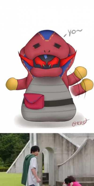 Ah yes Cobra Rider well she's not evil she's just moe