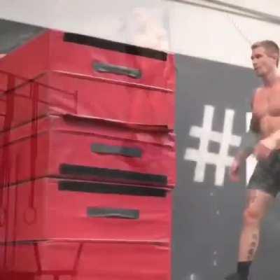 Just watching this workout is exhausting .