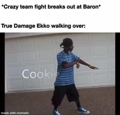 He knows he’s getting a 5-man W