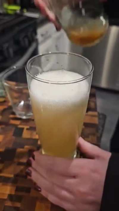 Officially hooked. My first four batches are bottled, and the next five are already bubbling! 🍎🍯🫚