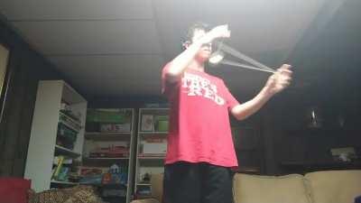 I got a new yoyo and wanted to show it off