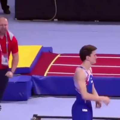 The perfect landing.