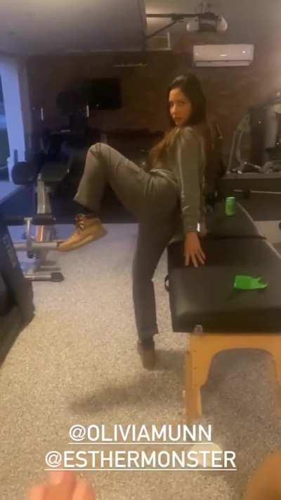 Twerking in multiple positions!