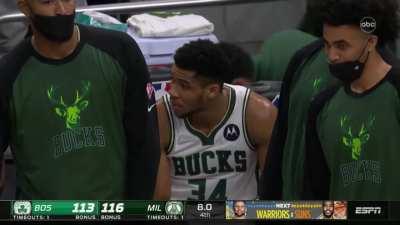 [Highlight] The bucks bench does the cha cha slide during a coach’s challenge