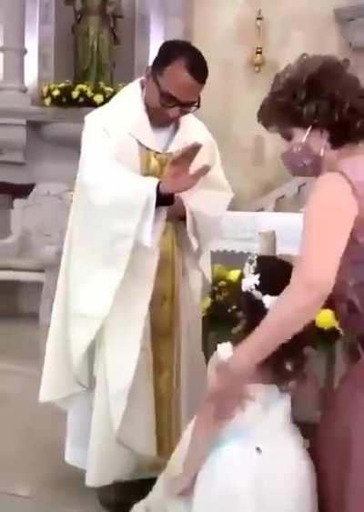 Um... You want a high five?