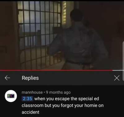 He was never seen again