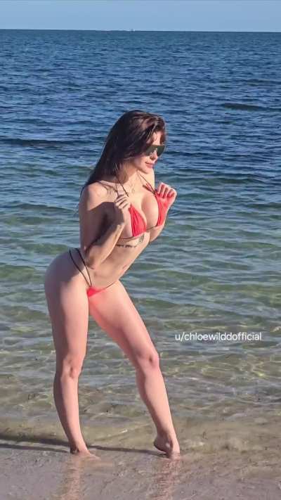 I like posing for photographers while my husband watch