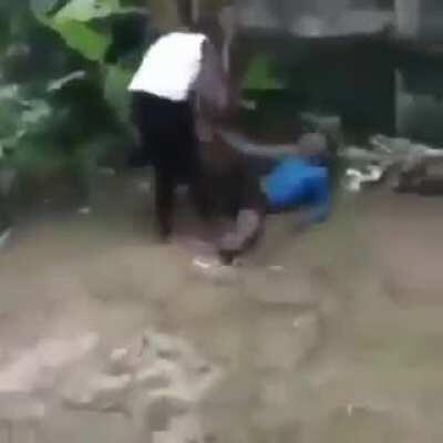 Nigga Thought he was a power ranger