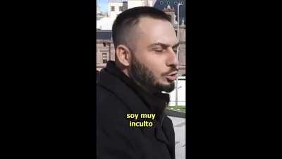 todo un intelectual el pibe