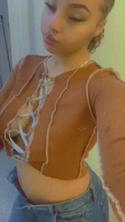 she’s practically begging for your cum