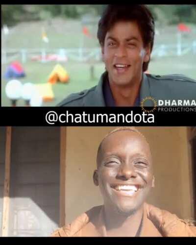 African comedian recreates Shah Rukh Khan's scenes from 'Kuch Kuch Hota Hai', video goes viral