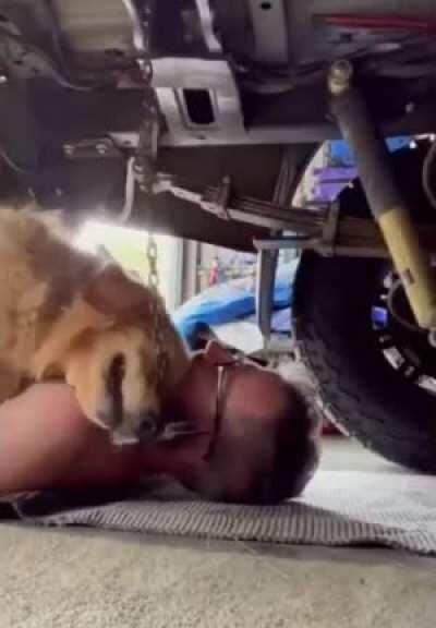 to work on a car uninterrupted