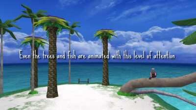 Nearly all animations in this game were from super-complex, hand-animated skeletal rigs.