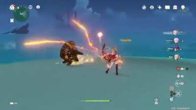 Homing shots looking great