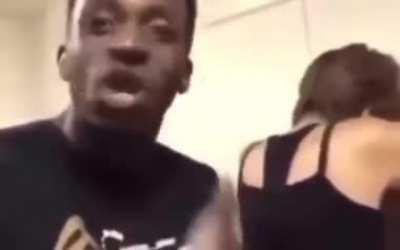 Guy catches girlfriend cheating and then pulls out phone to record this